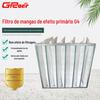 Filtro de ar fresco de efeito primário tipo bolsa G4, de grande volume de ar e grande capacidade de retenção de poeira, para venda no atacado de fábrica