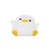 Luz de noite de pato Doudou quarto cabeceira companheiro de carregamento luz de bater para dormir temporizador luminária de mesa presente infantil enfeites de silicone