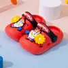 Sandalias Infantiles 2026 Nuevo Héroe Araña Luminoso, Suela Suave Antideslizante, para Playa de Bebé, Puntera Cerrada, Transpirables, Sandalias de Exterior