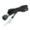 Nuevo Enchufe Certificado de Calidad Estándar Nacional Cable de Alimentación para Computadora Cable de Enchufe de Dos Pines Tres Pines para Computadora Olla Arrocera Secadora de Cabello 3C