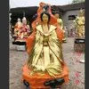 Novas Estátuas de Raposa de Nove Caudas em Resina Raposa Macho Raposa Fêmea Nove Filhos Enfeites Imperatriz Menina Casa Estátuas de Buda