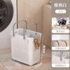 Cesto para Ropa Sucia Baño Cesto de Almacenamiento de Ropa Sucia de Ranura Estrecha Cesto de Lavandería Doméstico Cesto para Ropa Sucia Almacenamiento de Ropa de Baño
