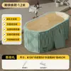 Bañera Plegable para Adultos Hogareña Grande Integrada Sin Instalación Bañera de PVC Bañera Plegable para Sudoración Fumigación