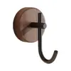 Nuevo Colgador de Ropa de Madera Maciza Nórdico Madera de Nogal Colgador Detrás de la Puerta Colgador de Ropa Sin Taladro Colgador de Ropa Montado en la Pared con Adhesivo Fuerte
