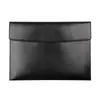 Bolsa para archivos A4 de cuero bolsa para archivos de contrato gran capacidad bolsa de almacenamiento de datos para exámenes de estudiantes bolsa maletín de negocios