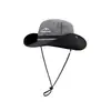 Sombrero de Pescador Japonés para Mujer Verano Senderismo al Aire Libre Sombrero de Montañismo Sombrero de Protección Solar Camping Pesca Sombrero de Sol Sombrero de Sombra para Mujer