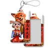 Boa Sorte no Ano do Cavalo Judy Nick Porta-Cartões Estilo Casal com Cordão para Cartão de Campus, Cartão de Acesso, Cartão de Ônibus, Cartão de Refeição, Cartão de Identidade Escolar