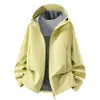 Jaqueta Casuais de Softshell para Outono 2026 para Casais, Corta-Vento Versátil, Marca da Moda, Casaco com Capuz Triplo-Proteção