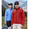 Cortavientos e Impermeable Tienda 4S Equipo Exterior Cuello Alto Cortavientos Ropa de Grupo Chaqueta de Trabajo Ropa de Trabajo Chaqueta Logo Personalizado