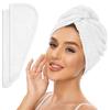 Toalla de microfibra para el cabello para mujer, absorbente, de secado rápido, para cabello rizado, antifrizz.