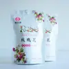 Saco de embalagem para Chá de Rosa Flor e chá de frutas aluminizado auto-selante auto-sustentável design livre janela impressão colorida composta