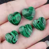 Colgante Corazón Facetado de Ágata de Cristal y Jade de 13 mm Material para Joyería DIY de Collares, Pulseras, Pendientes Accesorios Venta al por Mayor