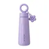 Nueva taza térmica de acero inoxidable 316, alto valor estético, taza creativa de pétalo, linda taza deportiva portátil con asa, taza de diosa