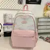 Guofeng Mochila Escolar Casual Versátil para Mujer Mochila Ligera Refrescante para Viajes Gran Capacidad Mochila para Estudiantes de Secundaria