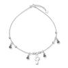 Pulsera de Llave de Plata 925 para Mujer Diseño Nicho Ins Coreano Moda Sencilla Personalidad Estudiante Novia Joyería de Plata