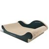 Aiko Dropshipping 670 Sofá Xadrez Preto com Chaise Longue Papel Ondulado Espessado Adequado para Arranhador de Gatos Grandes