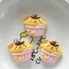 Lindo postre brillante Sanrio pegamento de crema para manualidades funda para teléfono móvil pasador de pelo para coche eléctrico accesorios de joyería de resina al por mayor