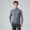 Suéter de Cachemira Orth-Made para Hombre Otoño e Invierno Nuevo Medio Cuello Alto Holgado Casual Mediana Edad Cachemira Pura Suéter Base