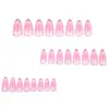 Manicure Degradê, Unhas Postiças, Unhas Amêndoa Quentes de Venda Transfronteiriça, Unhas Curtas Usáveis, Unhas Usáveis Europeias e Americanas de Comércio Exterior Atacado
