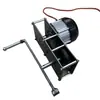 Generador de Manivela 220V V2000W 50Hz CA Doméstico Caja de Engranajes Aceleradora Sin Escobillas Ndfeb