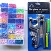 Conjunto de Botões de Pressão Coloridos de Resina DIY Mistos Multicor Acessórios Artesanais Botões para Roupas de Pet