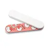 Lixa de unha com estampa de desenho animado de 9 cm, design de coelhinho fofo, lixa de unha de polimento dupla face, feita sob medida de acordo com o seu design direto da fábrica
