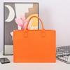 A Bolsa de Feltro Popular do Xiaohongshu Pode Ser Adicionada com o Logotipo Corporativo da Empresa como uma Lembrança, Bolsa Tote de Grande Capacidade, Bolsa Publicitária