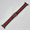 Correa de Reloj de Hebilla de Tortuga de Cinco Perlas con Hebilla de Doble Seguridad Adecuada para Apple Generación 10987 Correa de Reloj de Acero Inoxidable Correa de Acero Joyería