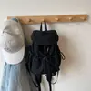 Mochila Estilo Coreano Estilo Ins Femenina Estudiante de Secundaria Gran Capacidad Mochila Escolar Color Puro Literaria Ocio Viaje Mochila Trendy