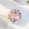 Faixa de cabelo de elástico infantil para menina, anel de cabelo elástico alto, acessórios de cabelo para meninas, não machuca o cabelo, corda de cabelo fofa, adorno de cabeça
