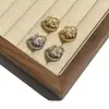 Bolso de Mano de Estilo Socialité con Línea en Espiral Multicapa con Aretes de Circonita, Aretes de Lujo, Aretes Frescos Elegantes y Etéreos
