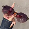 Gafas de Sol Marrones para Mujer, Estilo de Alta Gama, Nuevo Modelo 2026, Protección UV, Protección Solar, Especial para Caras Pequeñas, Gafas de Sol de Lente Plana