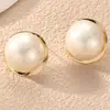 EZ6007 Brincos Vazados Geométricos Irregulares Cross Europe para Mulheres Moda Simples Ornamentos de Orelha Novos Acessórios