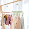 Varal para Secar Roupas para Uso em Dormitório, Cabide para Roupas de Estudante, Varal Doméstico, Suporte Múltiplo para Meias, Prendedor de Roupa, Cabide para Meias, Prendedor Infantil