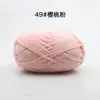 Fio de Algodão Leite 4 Fios Espessura Média Bola de Lã Atacado Sapato de Crochê Boneca Tricô Manual Kit de Material DIY Personalização