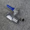 Válvula de bola de tres vías de entrada de acero inoxidable, purificador de agua, accesorios para máquina de agua pura, válvula de entrada de agua dividida de 4 minutos de giro de 2 minutos