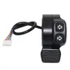 Accesorios para Scooter 109-S2L Manija de Giro Izquierda y Derecha Acelerador de Pulgar Rojo Negro Palanca Aceleradora Transfronterizo