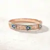 Novo Preço Especial de Fábrica Titânio Aço Inoxidável Zircônia Incrustada Alta Qualidade Cor Pulseira Moda Feminina Formato C Tendência Pulseira de Casal