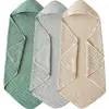 Manta swaddle com capuz 90*90 campeã de vendas na Amazon toalha de banho de gaze infantil com capuz 6 camadas manta swaddle para bebê wrap para sala de parto