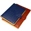 Ventas Directas de Fábrica Oficina de Negocios Cuaderno de Imitación de Cuero con Hebilla Libro de Hojas Sueltas Bloc de Notas de PU Libro de Registro de Cuero para Conferencias Personalización