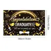Bandera Banners de Temporada de Graduación 2026 Transfronteriza Parejas de Banner Decoración de Bandera de Fondo para Fiesta de Graduación Cortina de Puerta Bandera Colgante Personalización
