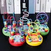 Juguete Rompecabezas de Cuentas Mini de Madera Juego de Cuentas Animal Madera Educación Temprana Iluminación Educación Temprana Mayoreo