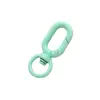 7019 # Hebilla de figura de ocho pintada de aleación de alta calidad, hebilla de calabaza, hebilla de resorte, hebilla colgante para bolsa de equipaje, accesorios de cadena para teléfono móvil al por mayor