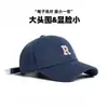 Gorra de Béisbol de Estilo Nuevo con Circunferencia de Cabeza Grande, Adelgazante del Rostro, Sombrero de Sol Unisex Versátil de Moda, Gorra Simple a la Moda