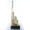 Conjunto de Brocas para Parafusadeira Elétrica, 10 Peças Brocas Helicoidais com Haste Hexagonal, Brocas Magnéticas Resistentes a Impacto, Soquetes Magnéticos