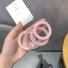 Estilo Mori Senso Avançado Corda de Cabelo de Fio de Telefone Feminina 2023 Nova Elástico de Borracha de Alta Elasticidade Corda de Cabelo de Celebridade da Internet
