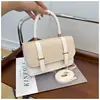 Bolso Caja Nuevo de Moda Bolso de Hombro Versátil para Mujer 2025 Diseño de Nicho Bolso Cruzado Bolso de Mano Cuadrado Pequeño