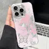 Funda para iPhone 16 Pro Max con Mariposas Estampadas Huecas de Gama Alta Venta al por Mayor Funda Protectora para iPhone 17 Pintada con UV