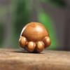 Pau-rosa, Sândalo Verde, Acessórios Pingente Bola de Carne Pata de Gato Sândalo, Pingente Chaveiro Escultura de Sândalo