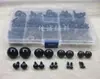 AliExpress comércio exterior brinquedo de pelúcia animal olhos parafuso preto pés acessórios DIY embalado